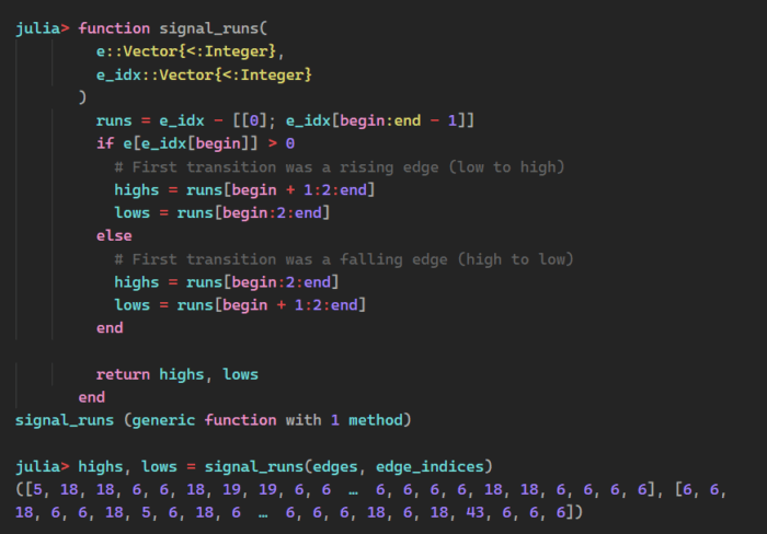 we write our first function in Julia